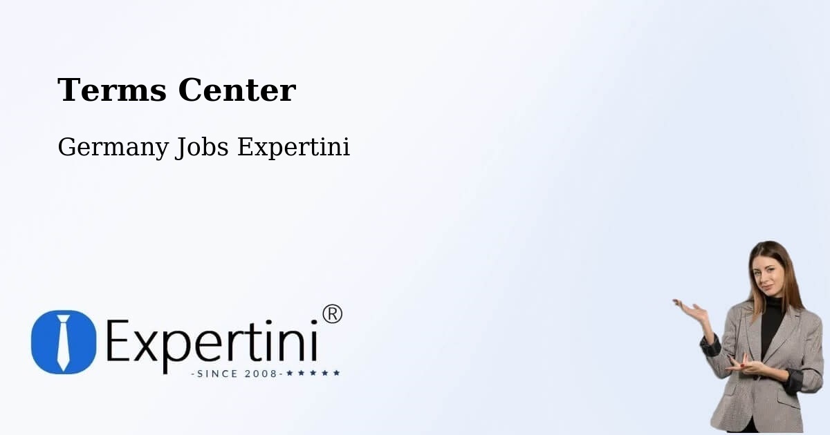 Terms of Service – Buchbach - Germany Jobs Expertini